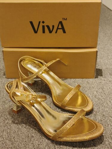 Golden Glow Heels