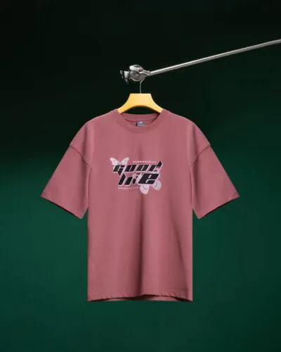 Good Me Wistful Mauve Drop Shoulder-XL