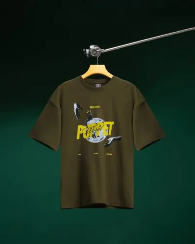 Puppet World Olive Drop Shoulder-L