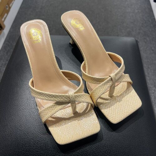 Serene Ivory Slingback Heels