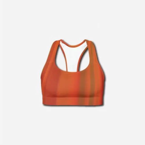 Premium Sports Bra-Gradient Orange