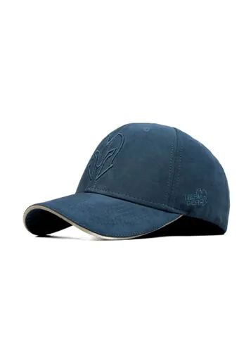 HEAD GEAR MIDNIGHT BLUE SUPER SUEDE SANDWICH CAP