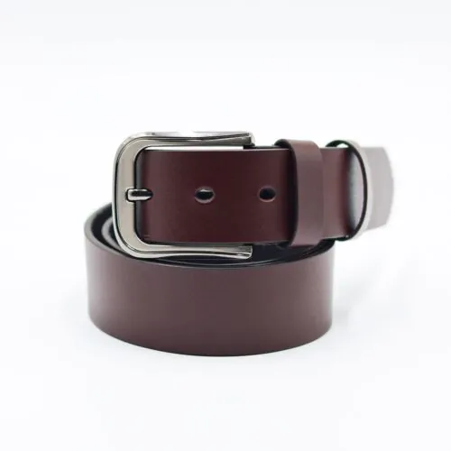 Heron Classic Brown Leather Belt