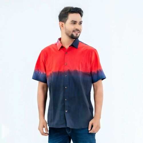 Sunset Fade Cotton Shirt