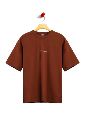 Solid Amber Drop Shoulder-XL