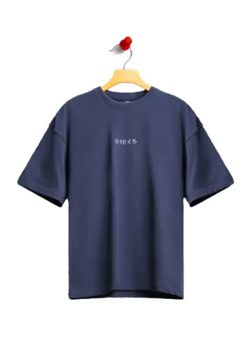 Solid Petrol Drop Shoulder-2XL
