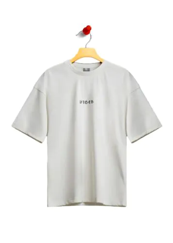Solid White Drop Shoulder-2XL