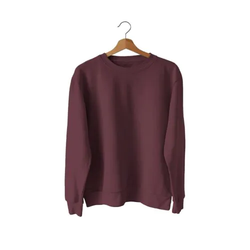  Sweatshirt Maroon-L