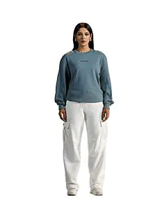 Vibes Mint Sweatshirt-L