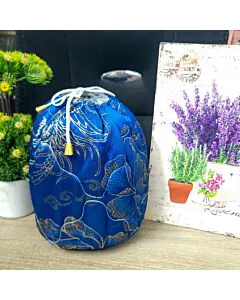  Royal Sapphire Quilted Dirham Bag