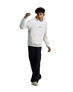 Vibes Signature White Hoodie
