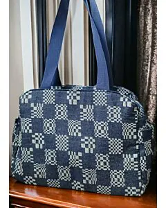 Gardenia Bag-Denim Blue Step