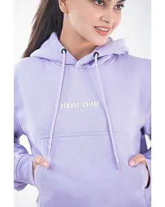 Solid premium hoodie-Lavender 