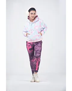 HOODIE AND TROUSER-Pink and Blue