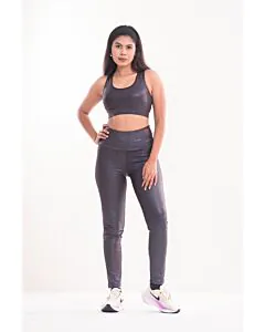 Bra & Leggings Set-Black