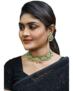 Emerald Grace Choker Set