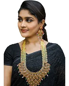 Regal Radiance Bridal Long Necklace