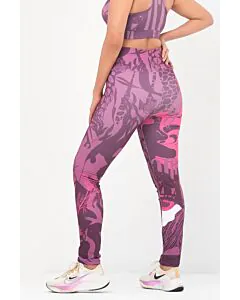 Printed Premium Leggings-Bold Bloom