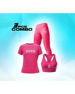 3 Pcs Combo Set-Deep Magenta