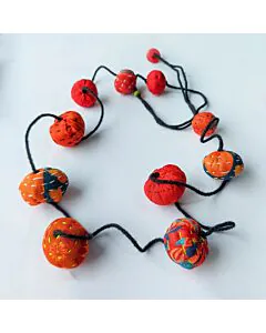 Fiery Blooms Women's Mala Necklace