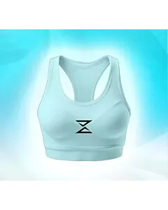 Sports Bra-Light Pastel Blue
