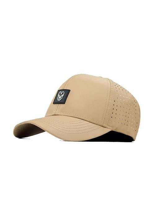 Beige Breathable Cotton Casual Sports Cap