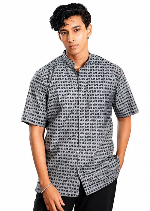 Graphite Mosaic Cotton Fatua