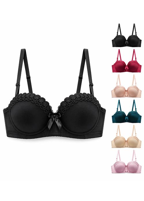 Women’s Lace Trim Push-Up Bra