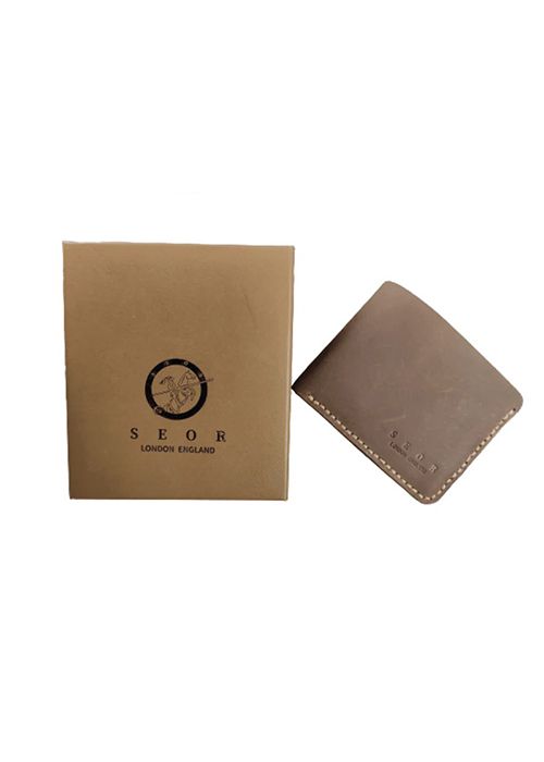 SEOR Heritage Crazy Horse Leather Slim Wallet