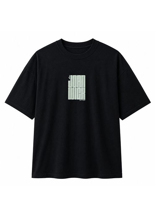 Drop Shoulder Cotton John Wick Graphic T-Shirt