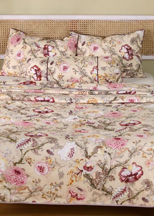 Lilah Floral Summer Katha Set