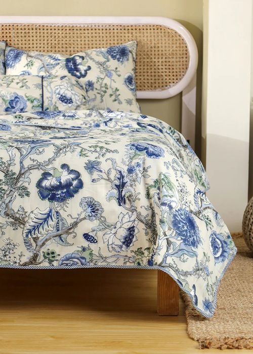 Sia Floral Summer Katha Set