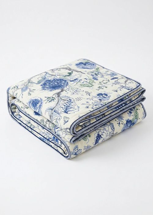 Lumi Floral Summer Katha Bedding Set