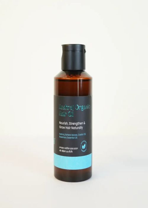 Organic Keshraj Herbal Hair Oil with Essential Oils