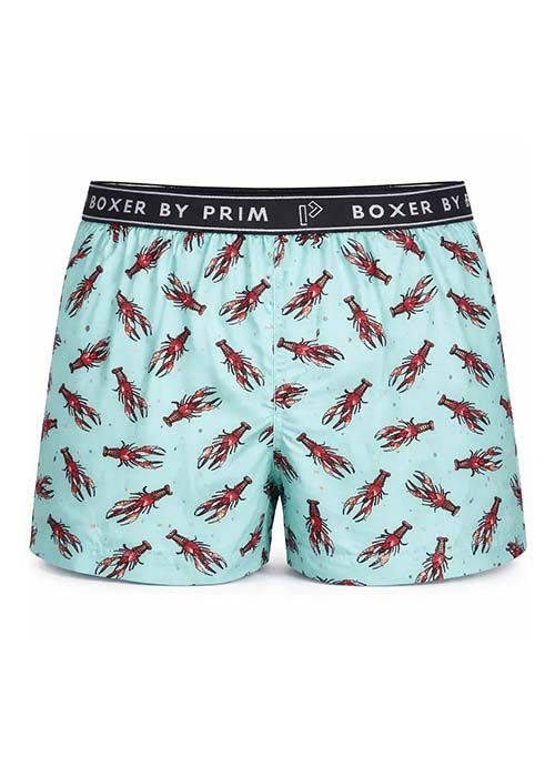 Lobster Printed Premium Cotton Boxer Shorts