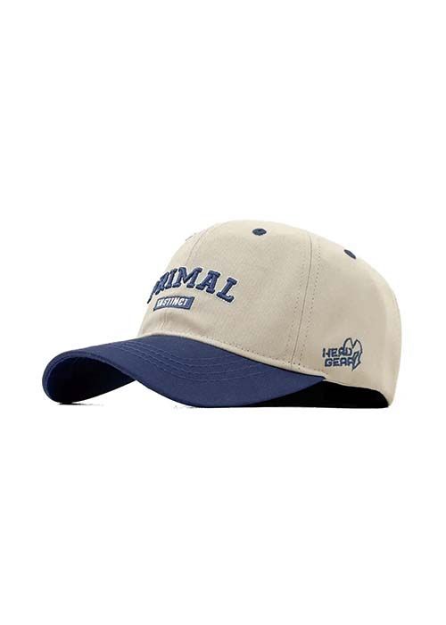 Off-White Twill Primal Embroidered Baseball Cap