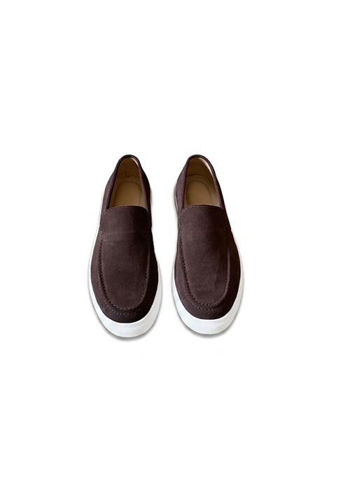 Suede Leather Slip- Old Money Loafer