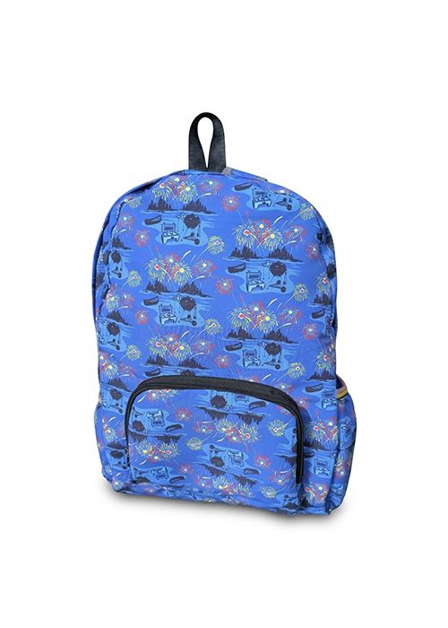 Printed Foldable Lightweight Backpack – Imported Fabric Casual Bag