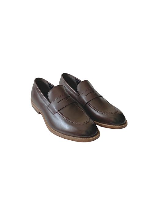 Leather Penny Loafers Classic Slip-On