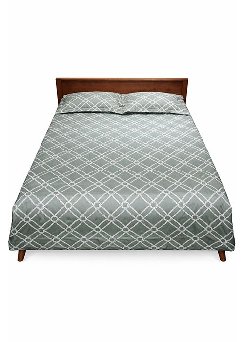 Sage Green Cotton Bedsheet Set